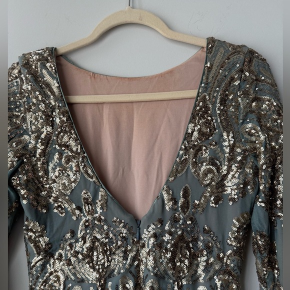 Dress The Population Lola Sequin Bodycon Dress, Size Small - Picture 6 of 7
